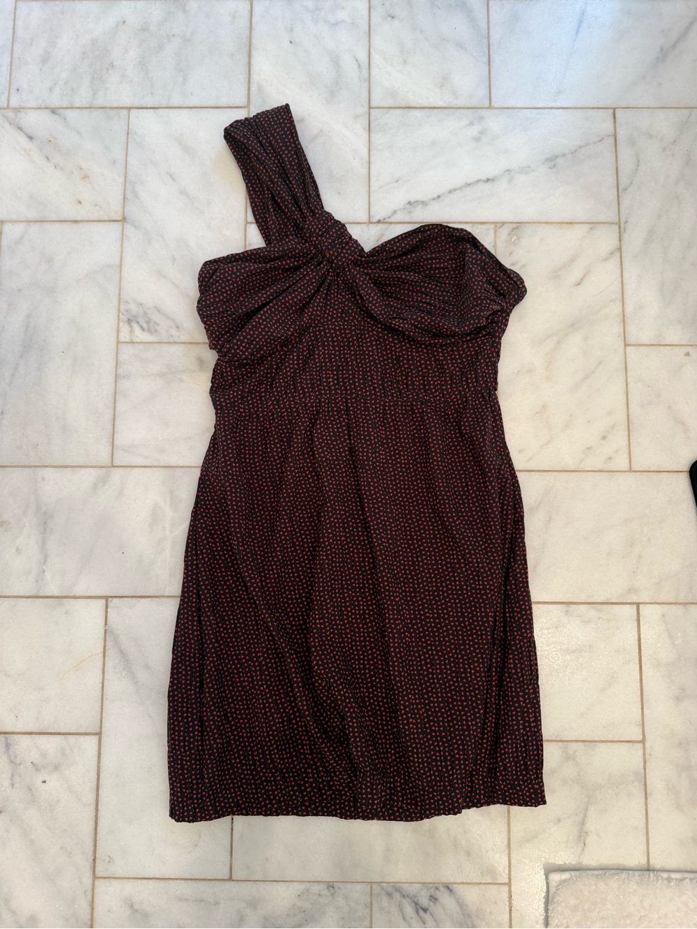 ALEXIS black+red heart dress